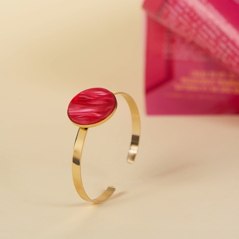 Bracelet jonc - collection pink martini