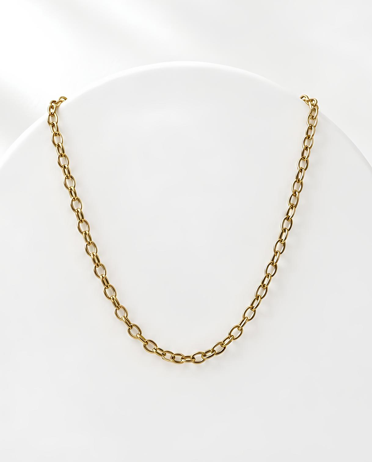 Collier maille fine – Collection charm's