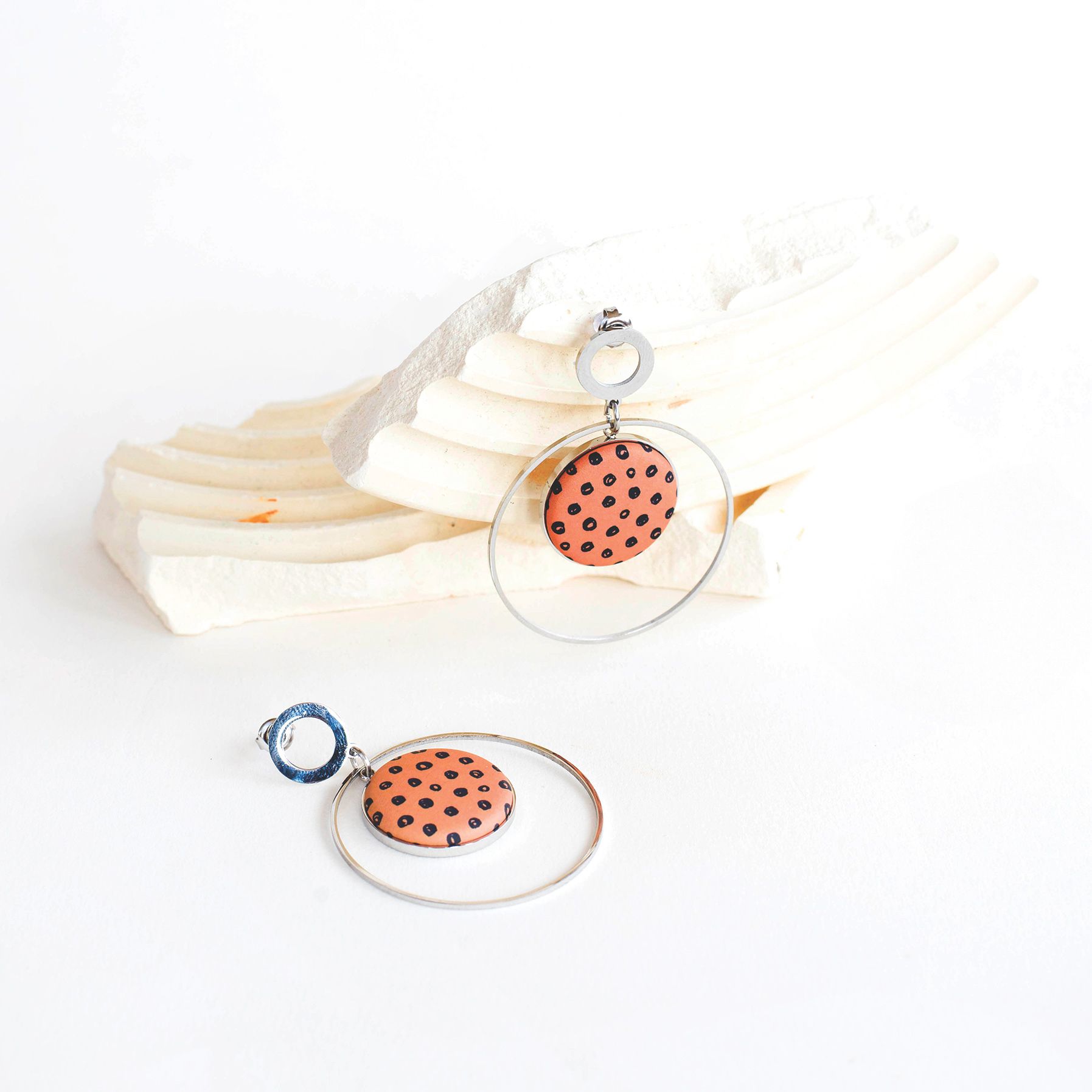 Boucles d'oreilles cerclées – Collection iconique