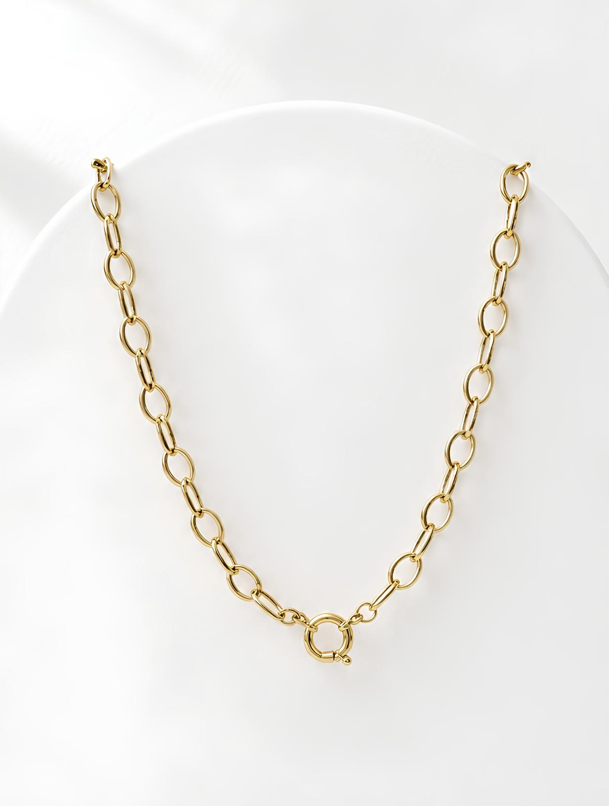 Collier maille épaisse - Collection charm's