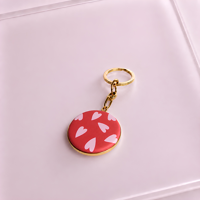 Porte-clés avec motif