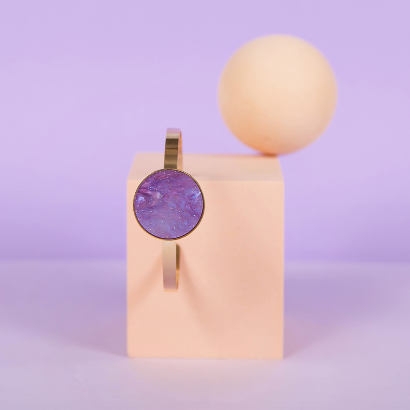 Bracelet jonc - collection purple rain