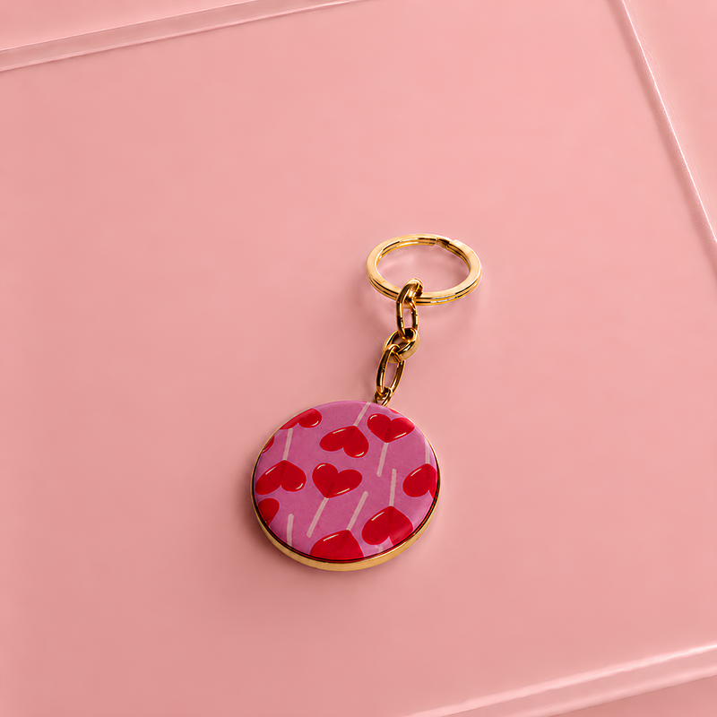 Porte-clés avec motif
