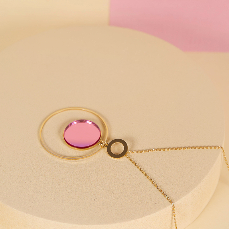 Collier cerclé - collection pink martini